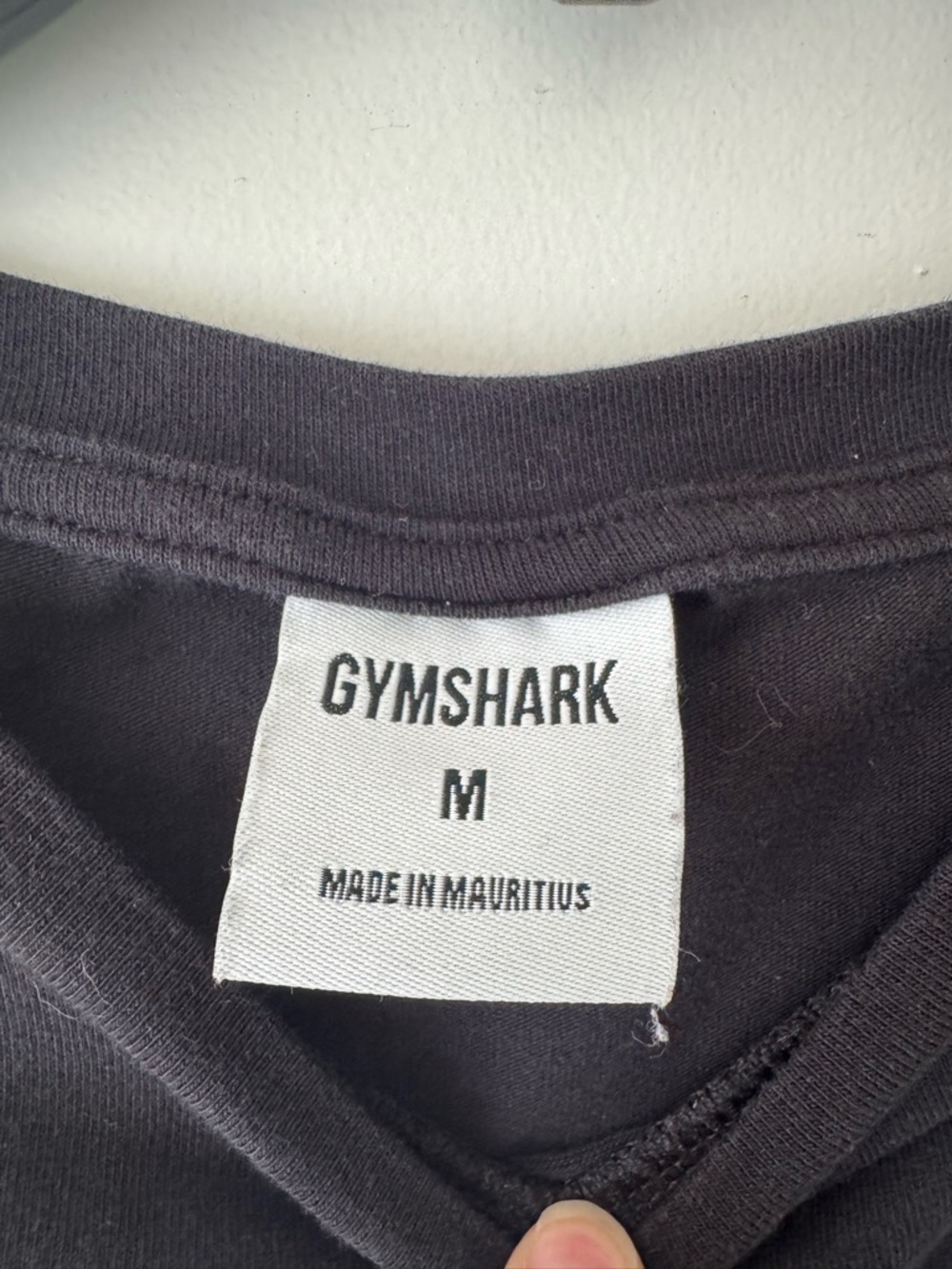 Gymshark Fraction Black Crop Top - M - Picture 4 of 4